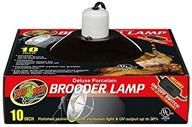 dlx porcelain brooder lamp (black ul listed) - high-quality lighting for efficient heating, 10-lq logo
