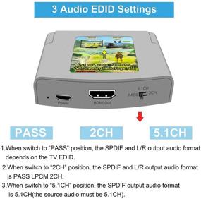 img 3 attached to Extractor Converter Optical Toslink Support Television & Video