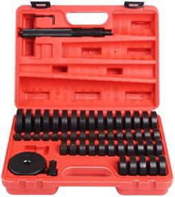 img 4 attached to Ultimate Bushing Removal Tool Set: Shankly Bushing Driver Set with 50 Piece Seal Drive Set