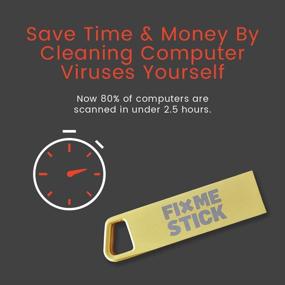 img 1 attached to FixMeStick Gold: Ultimate 1-Year Computer Virus Removal Solution for Windows PCs - Unlimited Use on 3 Laptops/ Desktops - Works Alongside Your Antivirus