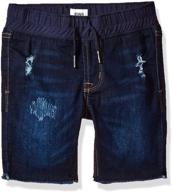 🩳 hudson boys' big pull-on short: comfortable and stylish bottoms for active youngsters logo