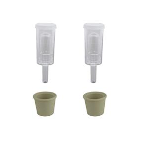 img 1 attached to Econo-Lock 3-Piece Set with Carboy Bung (Pack of 2)