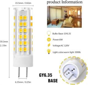 img 3 attached to Equivalent Dimmable Bulbs Chandelier Lighting