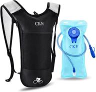 🎒 cke hydration backpack: stay hydrated on the go with 2l hydration bladder for running, hiking, biking, climbing - men women kids логотип