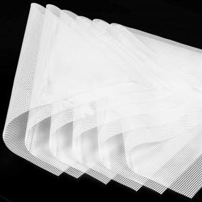 img 4 attached to 🔥 (6 Pack) Lova Silicone Dehydrator Sheets - Food Dehydrator Sheets for Jerky, Fruit - Compatible with Excalibur, Cosori, and Magic Mill Dehydrators - Mesh Dehydrator Trays