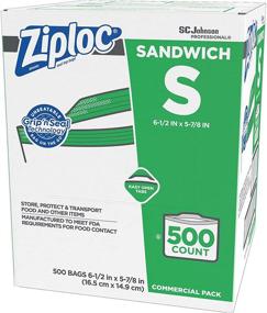 img 2 attached to 500 Count Ziploc Easy Open Tabs Sandwich Bags