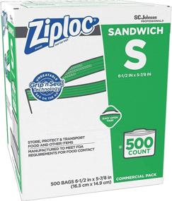 img 1 attached to 500 Count Ziploc Easy Open Tabs Sandwich Bags