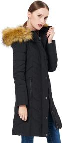 img 1 attached to Orolay Womens Thickened Mid Long YRF8018Q Women's Clothing and Coats, Jackets & Vests