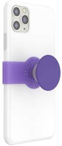img 2 attached to 📱 PopSockets: PopGrip Slide Non-Adhesive Phone Grip & Stand for iPhone 11 Pro Max - Fierce Violet