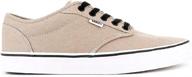 vans atwood textile khaki classic sports & fitness for skates, skateboards & scooters logo