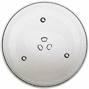 img 4 attached to 🍽️ GE Microwave Glass Turntable Tray Replacement - WB49X10224, 11.5 Inch