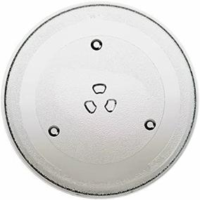 img 2 attached to 🍽️ GE Microwave Glass Turntable Tray Replacement - WB49X10224, 11.5 Inch