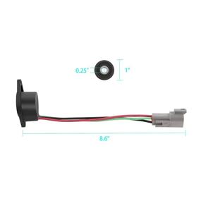 img 1 attached to Speed Sensor Precedent OEM 102704901 102265601
