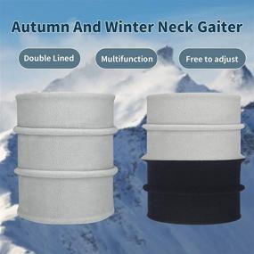 img 3 attached to 🧣 THINDUST Kid Neck Warmer Gaiters - Essential Boys' Accessories for Cold Weather