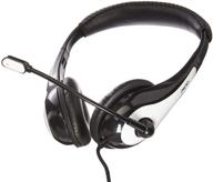 avid education 1edu-ae36wh-ite white headphone with oom microphone & single plug (fba_ae-36white) logo