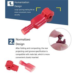 img 2 attached to 🔌 Top-rated Bestgle Self Stripping Electrical Connectors Terminal for Industrial Electrical Use