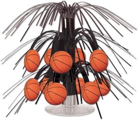 img 1 attached to Beistle Basketball Cascade Centerpiece 2 Inch Event & Party Supplies