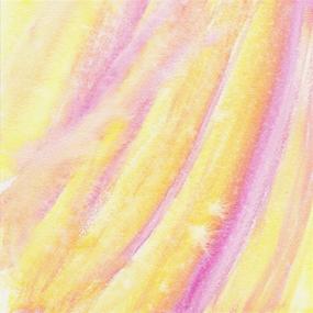 img 1 attached to 🎨 Vibrant Watercolor Vinyl Sheets: Purple Blue Green Yellow Patterns - Adhesive, 4-12"x12" Pack