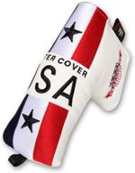 craftsman golf usa us flag blade putter cover headcover with magnetic closure for scotty cameron odyssey логотип