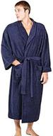 🛀 terry cloth bathrobe for men - premium luxury logo