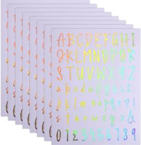 img 4 attached to 8 листов наклейки с буквами алфавита