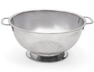 🍝 rsvp international endurance stainless steel precision pierced colander, 5-quart (punch-5), enhanced seo logo