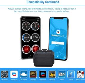 img 2 attached to 🚗 Veepeak OBDCheck BLE+ Bluetooth 4.0 OBD2 Scanner: iOS & Android Car Diagnostic Code Reader for Universal OBDII/EOBD Vehicles