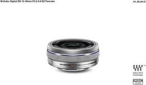 img 1 attached to 📷 Silver Olympus 14-42mm f3.5-5.6 EZ Lens for Olympus/Panasonic Micro 4/3 Digital Camera - International Version (No Warranty)