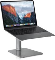 📱 mount-it! adjustable height laptop stand for macbook: ergonomic riser for macbook air, pro, and 11-15 inch laptops logo