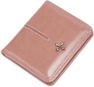 womens blocking compact bifold leather women's handbags & wallets in wallets logo