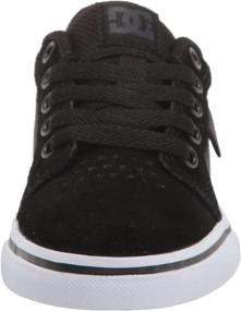 img 3 attached to 👦 Boys' Charcoal DC Anvil Youth Skate Shoes