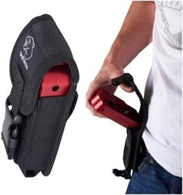 img 3 attached to 🔒 BigPantha #1 Motorcycle Lock - Grip / Throttle / Brake / Handlebar Lock for Quick and Secure Bike, Scooter, Moped or ATV Protection! (Red) - Includes Bonus Grip Lock Holster for Convenient Storage & Transportation