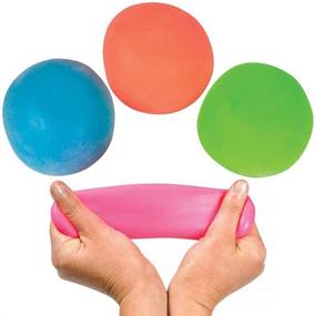 img 4 attached to 🧩 ArtCreativity Stretchy Stress Balls for Kids: Pack of 4 Sensory Toys for Autistic Children, Anxiety, and ADHD – Spongy Squeeze Toys for Stress Relief, Fidgeting and Party Favors