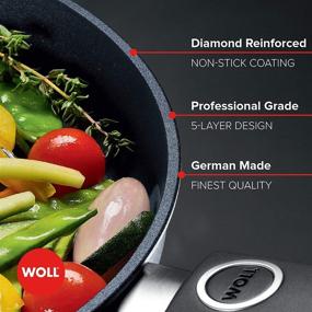 img 2 attached to 🍳 Woll Diamond Lite Cookware Set: 10-Piece Premium Quality for Culinary Perfection