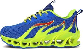 img 1 attached to 🎾 Top-Rated APRILSPRING Tennis Sneakers: Ideal School Running Boys' Shoes and Sneakers