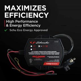 img 2 attached to 🔋 Schumacher Fully Automatic Direct-Mount Battery Charger/Maintainer - 1.5 Amp, 6V/12V - Ideal for Cars, Motorcycles, Lawn Tractors & More!