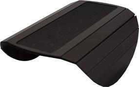 img 4 attached to Sofa Arm Tray Table with Weighted Sides. Ideal for Square Chair Arms. Enhances Couch Sofa Arm Rest. (Eva)