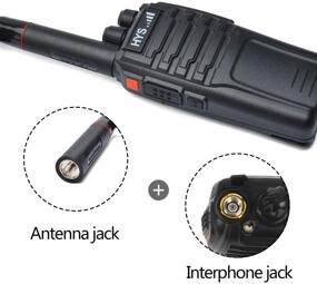 img 3 attached to 📡 HYS Tactical/Foldable Antenna | Dual Band 144/430Mhz SMA-Female Connector | 31.5inch/800mm Antenna | Compatible with BF UV-5R Series, UV-82 Series, BF-F8HP Two Way Radio