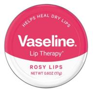 💄 pack of 3 vaseline lip therapy lip balm, rosy lips 0.6 oz - boost your seo! logo