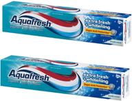 aquafresh extra fresh + whitening toothpaste 3.0oz travel size - pack of 2 for optimal oral care on the go logo