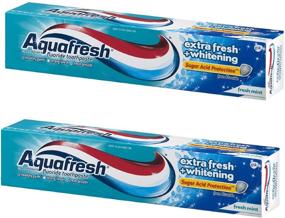 img 1 attached to AquaFresh Extra Fresh + Whitening Toothpaste 3.0oz Travel Size - Pack of 2 for Optimal Oral Care on the Go