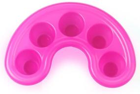 img 3 attached to 💅 Revolutionary JOVANA 2-Piece Nail Art Hand Soak Bowl Tray for Effortless Manicure Soaking