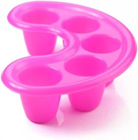 img 1 attached to 💅 Revolutionary JOVANA 2-Piece Nail Art Hand Soak Bowl Tray for Effortless Manicure Soaking