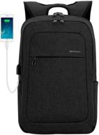 kopack laptop backpack with usb port for slim 15.6 inch business commute and travel logo