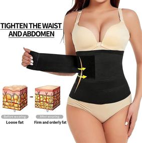 img 1 attached to Snatch Me Up Bandage: Adjustable Body Shaper & Lumbar Waist Support Trainer for Postpartum Recovery - Women's Back Brace (4M)