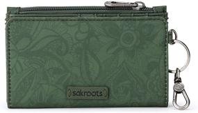 img 2 attached to Sakroots Eco Twill Encino Essential Wallet Women's Handbags & Wallets for Wallets