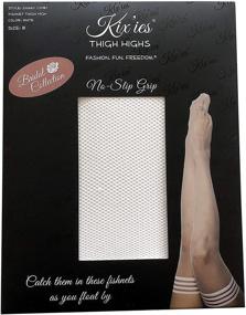 img 3 attached to Kixies Hosiery Stockings No Slip Lingerie Women's Accessories