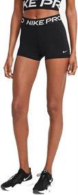 img 3 attached to Nike Womens Shorts Black Small Sports & Fitness and Team Sports