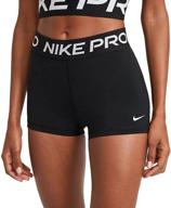 nike womens shorts black small sports & fitness and team sports logo