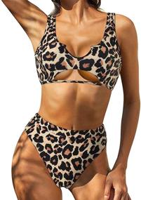 img 4 attached to RUUHEE Cutout Cheeky Waisted 0113Black